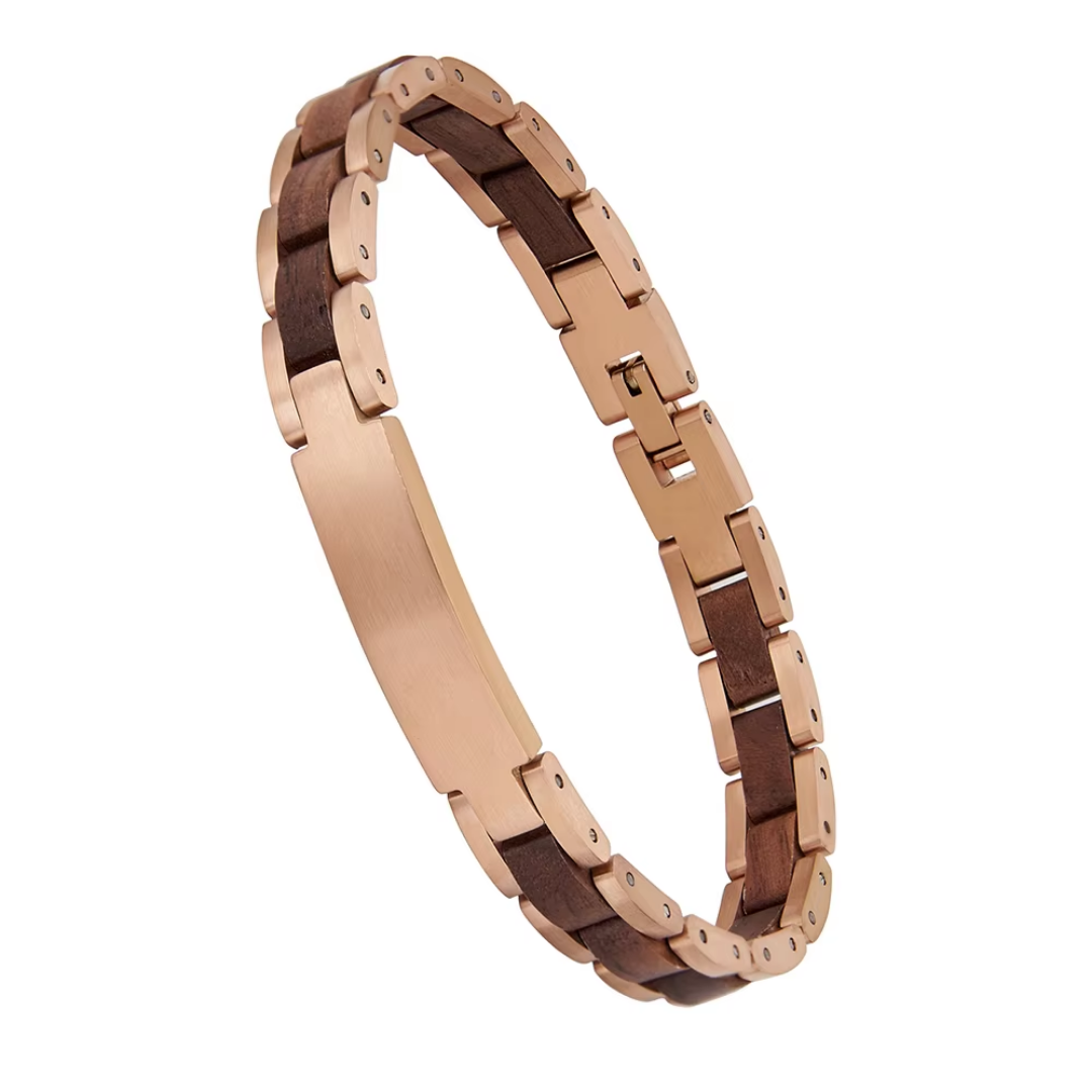 TimberForge Personalised Men’s Bracelet
