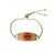Adjustable Medical Alert Slider Bracelet – Gold Colour-Medical ID Bracelet-Auswara