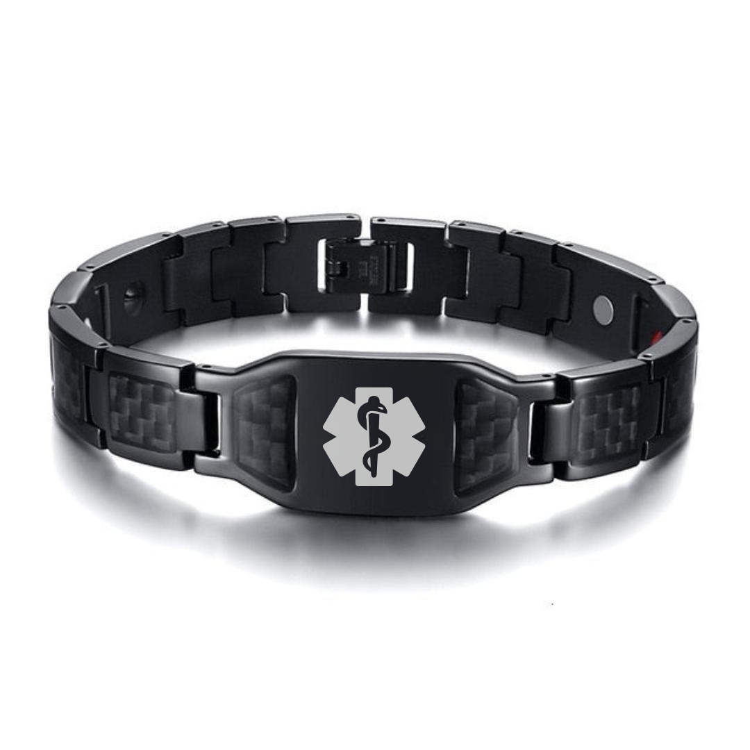 AeroLuxe Medical Link Bracelet-Medical ID Bracelet-Auswara