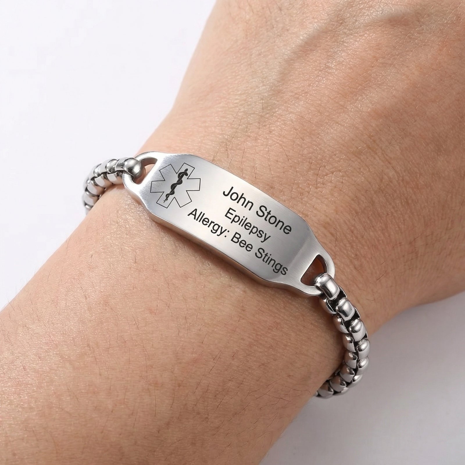 Apex Shield Medical Bracelet-Medical ID Bracelet-Auswara