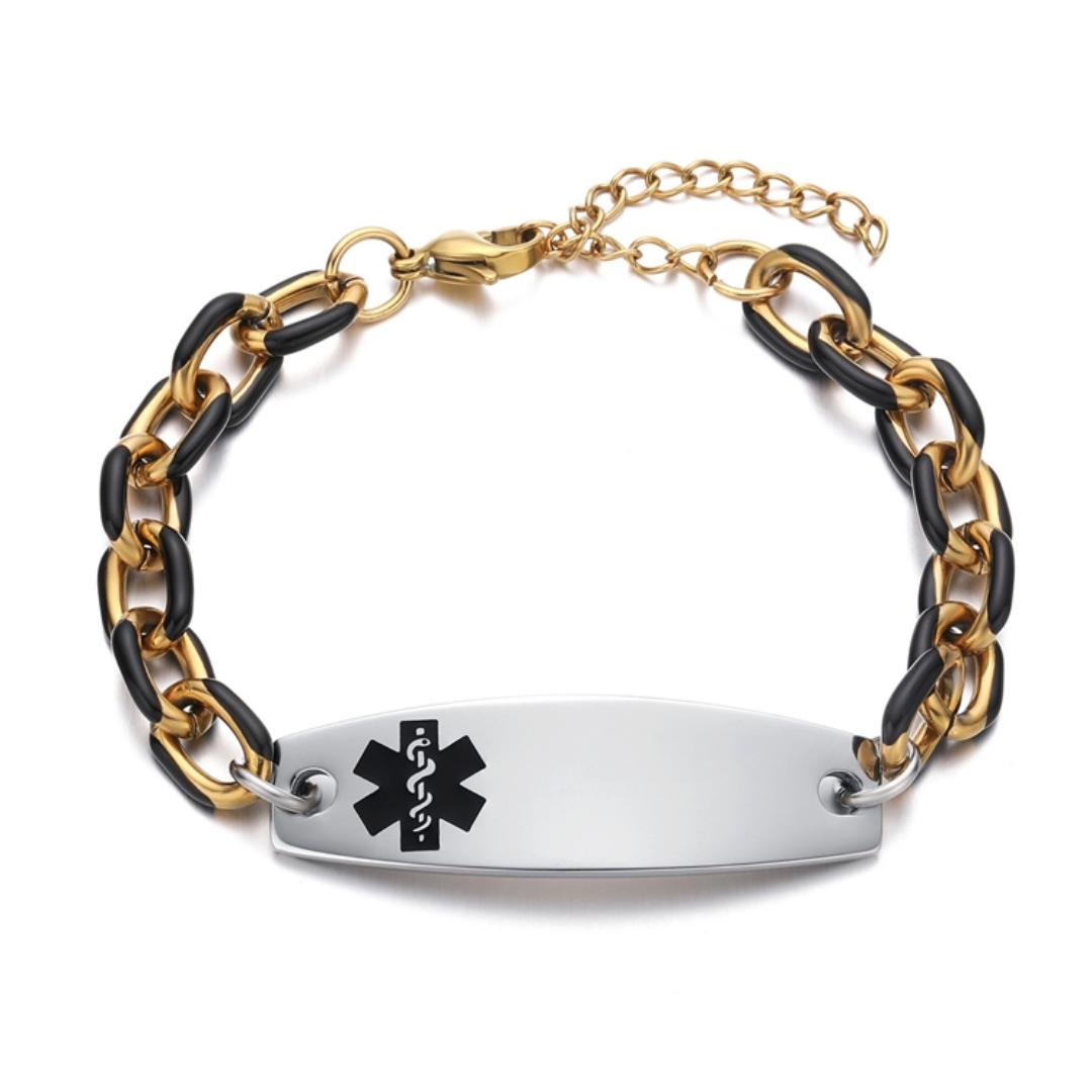 Aurelia Link Medical ID Bracelet-Medical ID Bracelet-Auswara