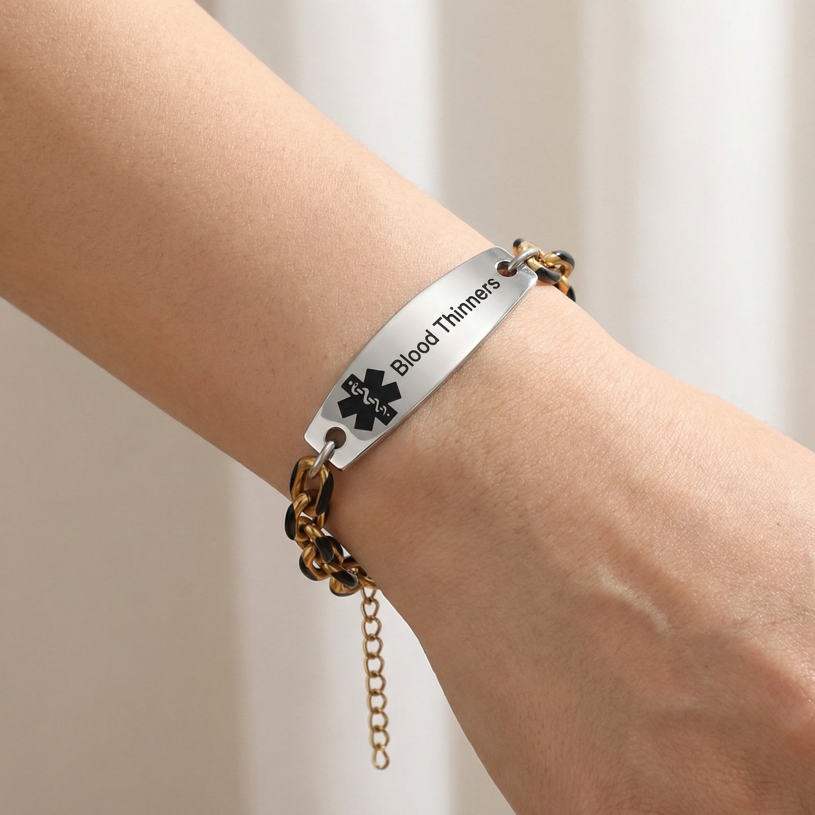 Aurelia Link Medical ID Bracelet-Medical ID Bracelet-Auswara