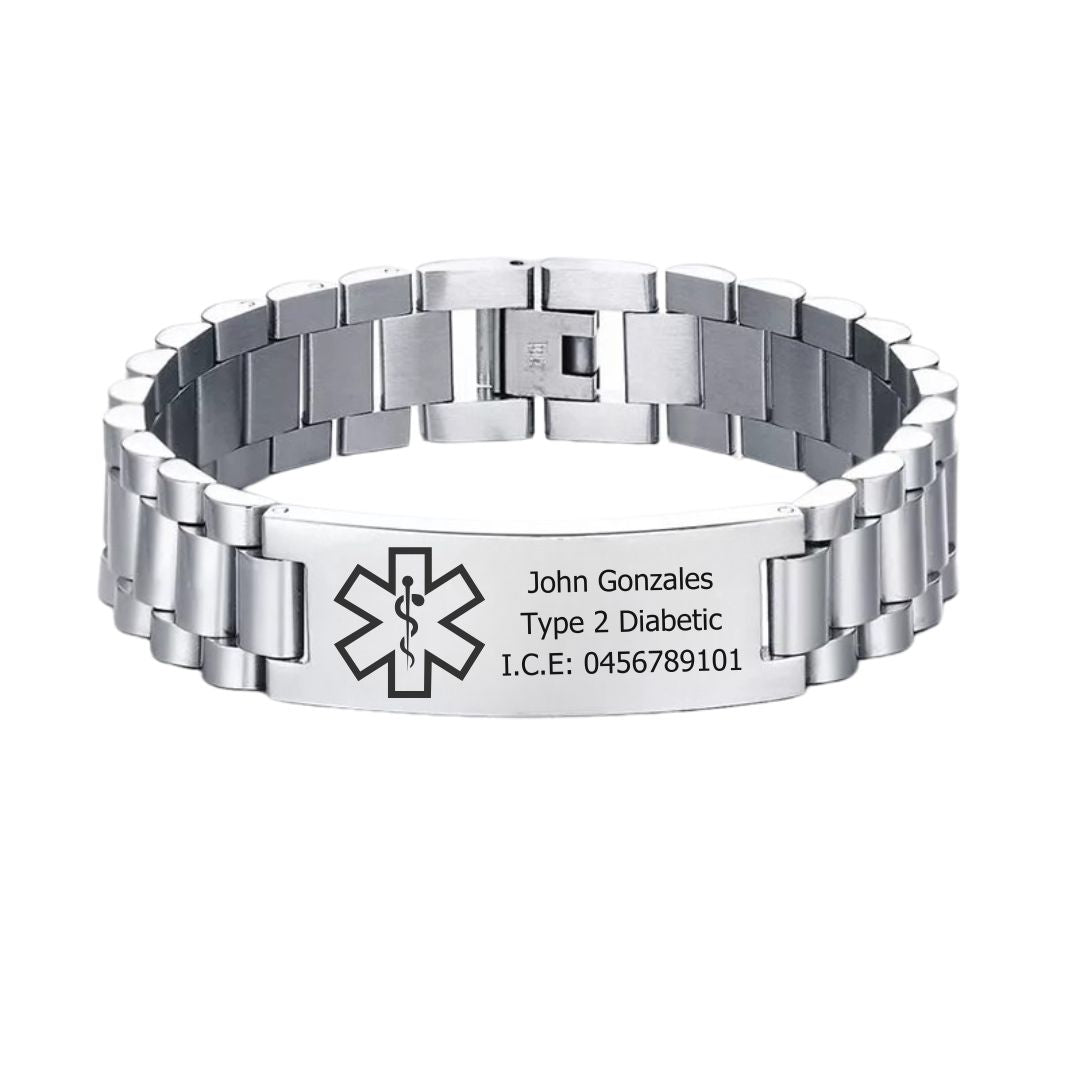 Aussie's Luxe Guardian Medical ID Bracelet