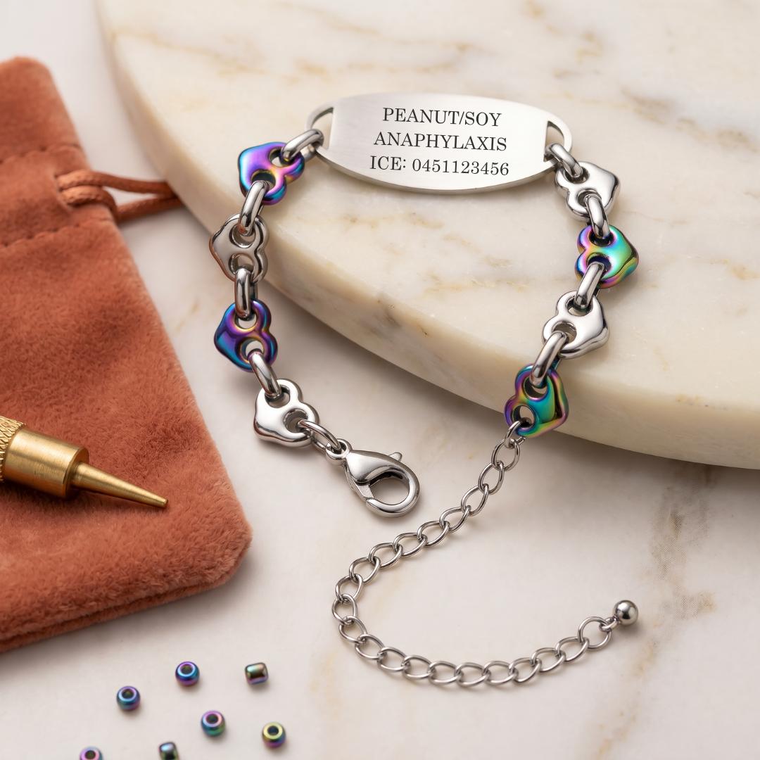 Celeste Medical ID Bracelet-Medical ID Bracelet-Auswara