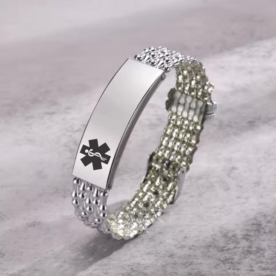 DualGuard Medical ID Bracelet-Medical ID Bracelet-Auswara