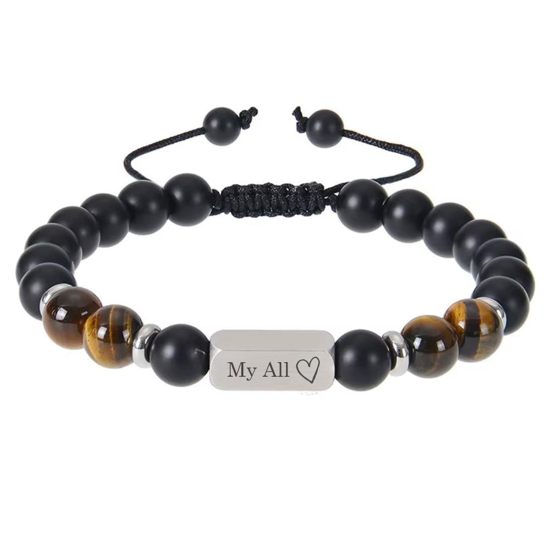 Elementa Beads Personalised Bracelet-Personalised Bracelet-Auswara