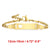 Engravable Child ID Bracelet with Heart in Gold Colour-Kids Bracelet-Auswara