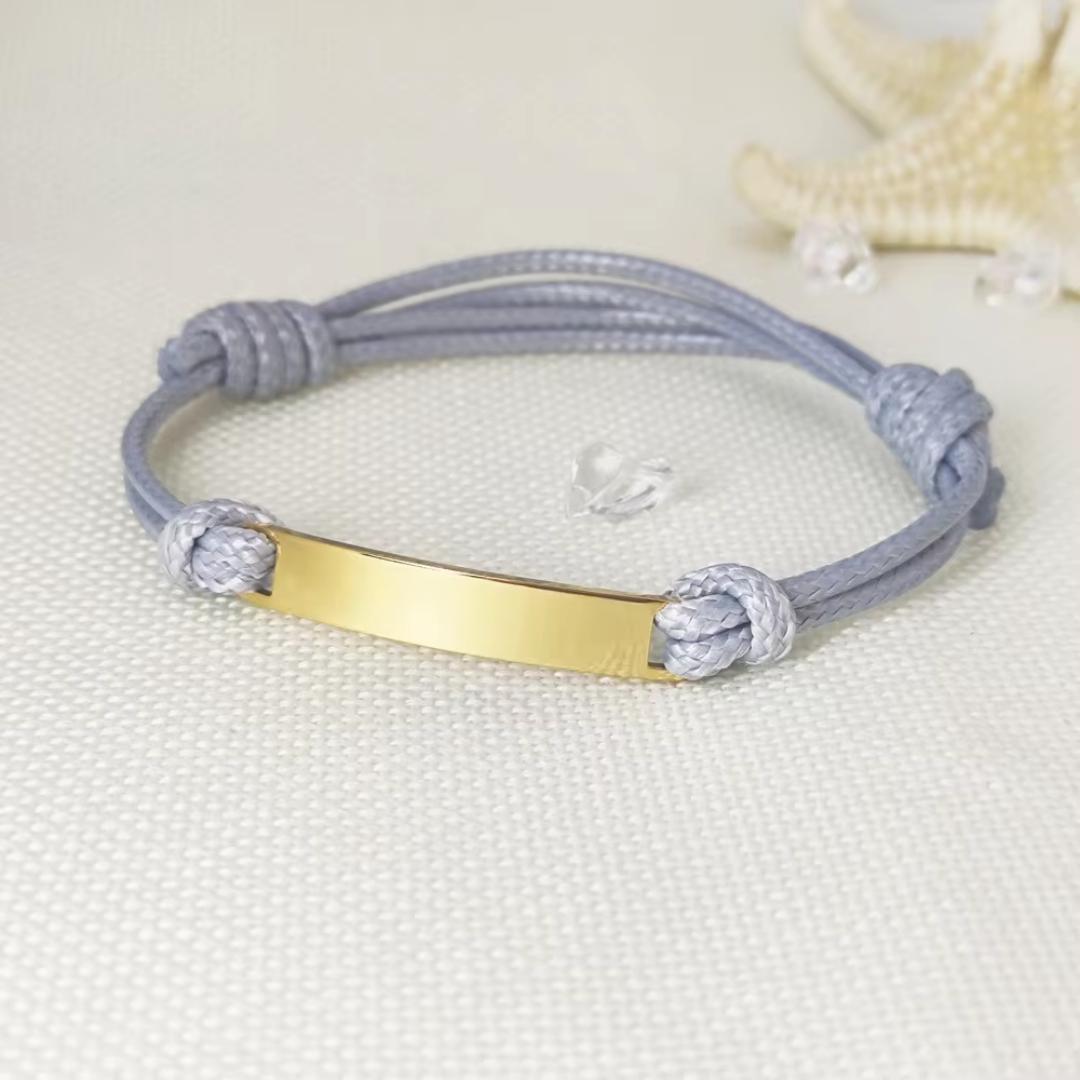 EverCord Women Personalised Bracelet-Identification Bracelet-Auswara