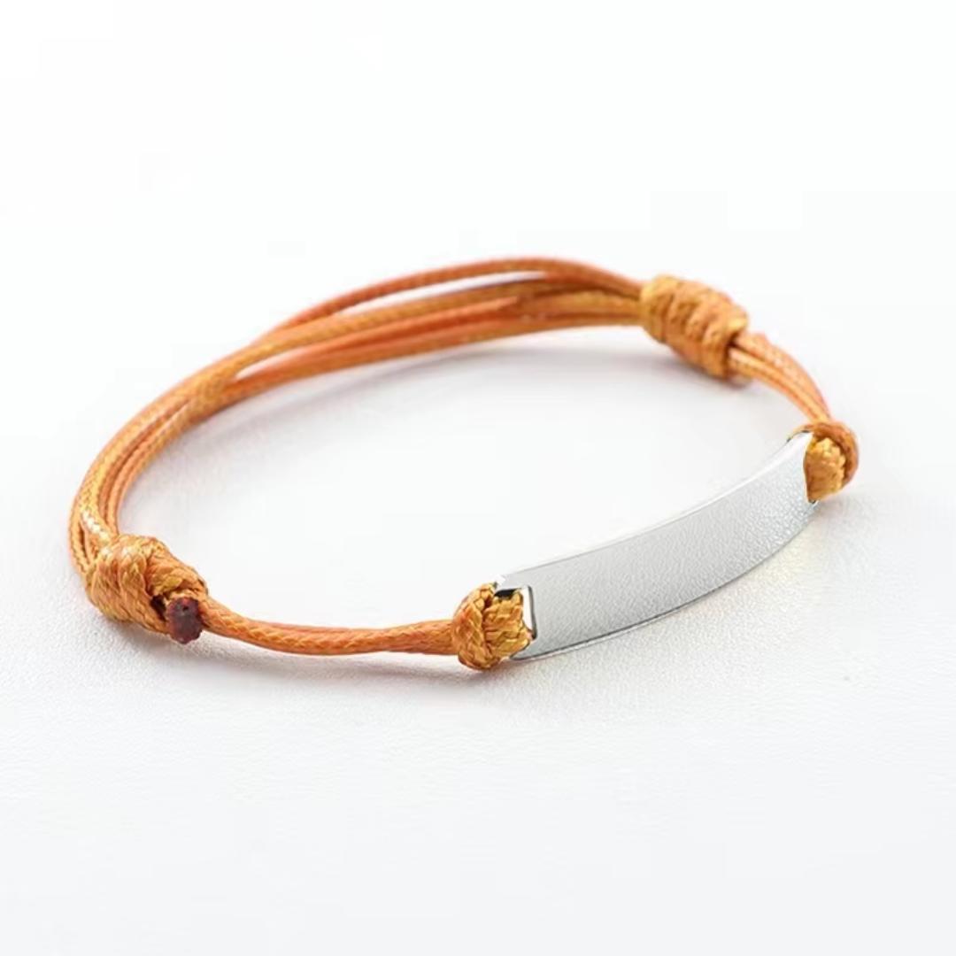 EverCord Women Personalised Bracelet-Identification Bracelet-Auswara