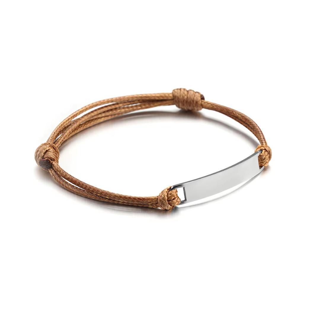 EverCord Women Personalised Bracelet-Identification Bracelet-Auswara