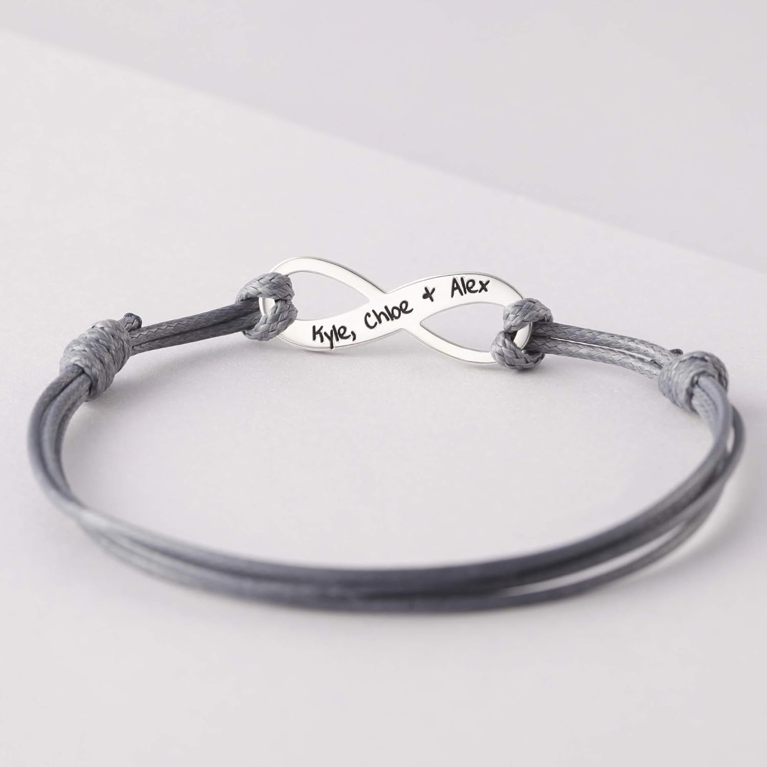 Everlink Infinity Rope Bracelet-Personalised Bracelet-Auswara
