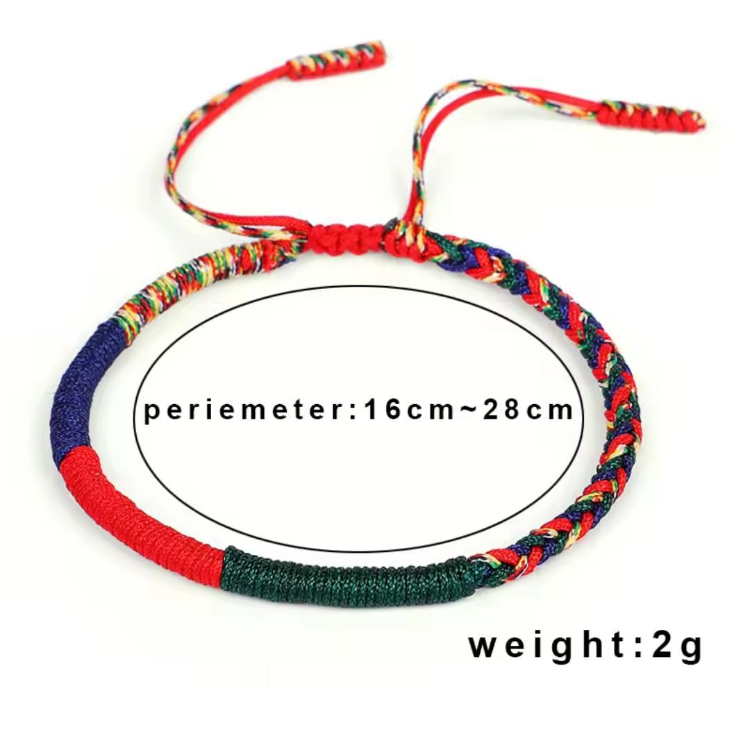 Festival Spirit Woven Bracelet-Rope Bracelet-Auswara
