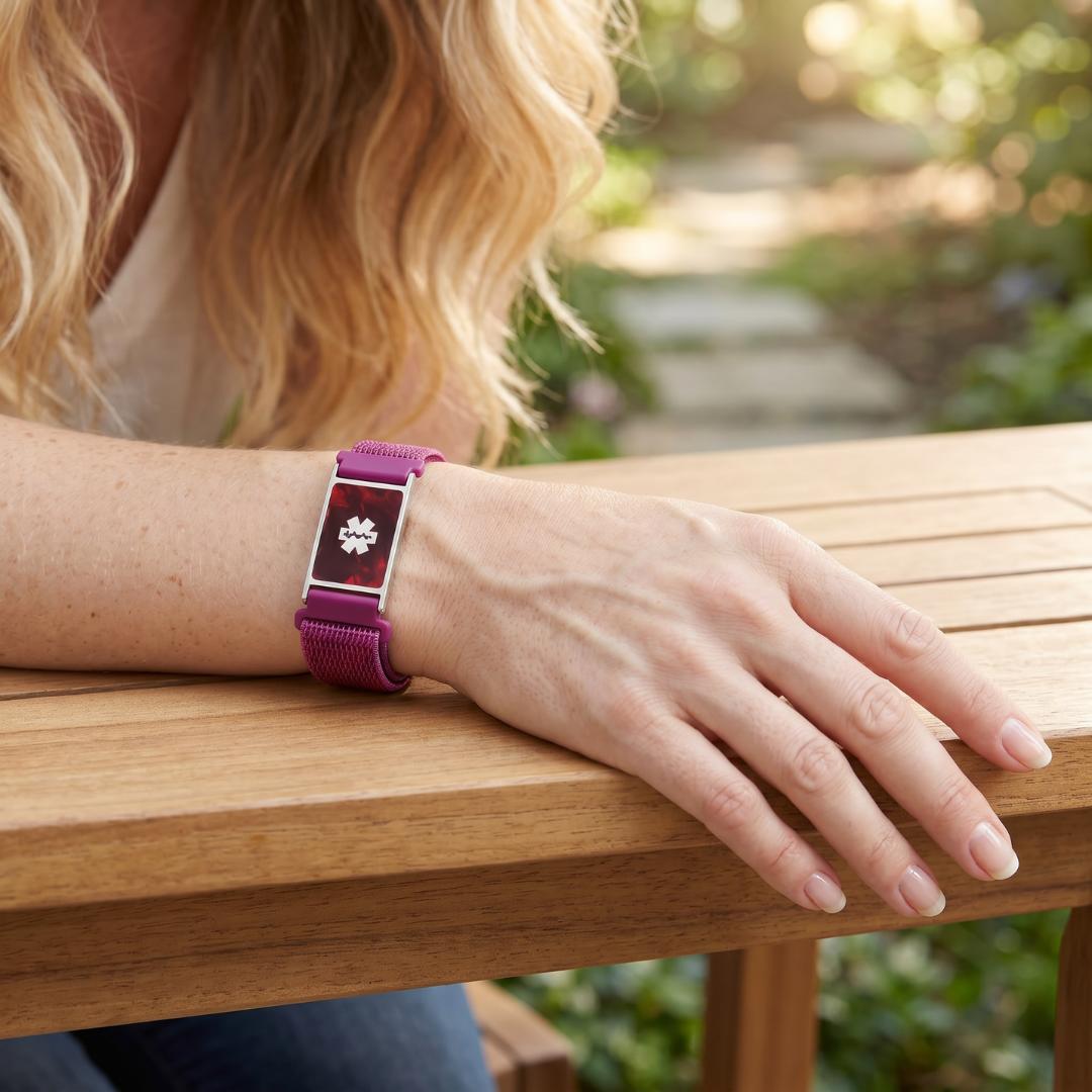 FlexSafe Personalised Medical ID Bracelet-Medical ID Bracelet-Auswara