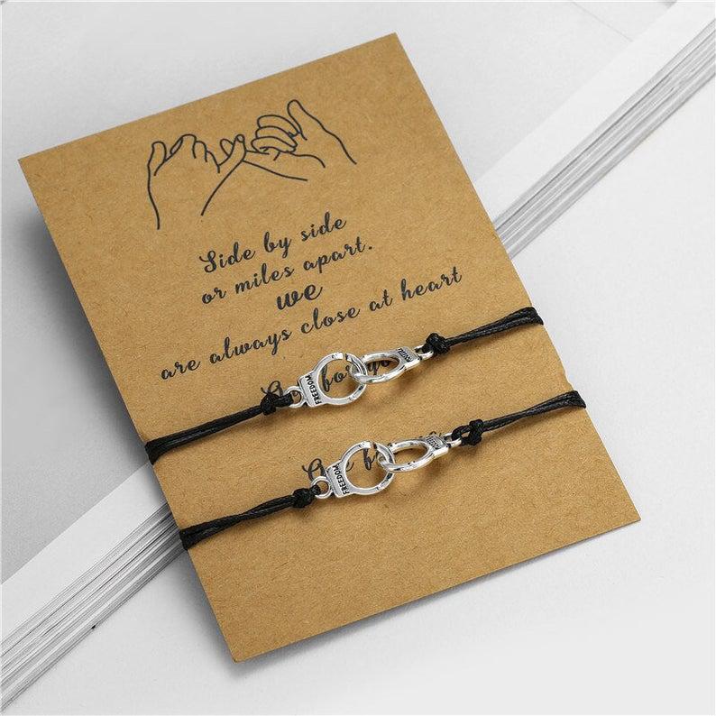 Partner in Crime Bracelet Set-Friendship Bracelets-Auswara