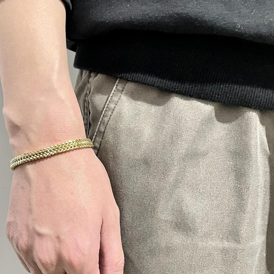 ForgeLink Custom Engravable Bracelet-Personalised Bracelet-Auswara