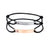 Friendship Personalised Bracelet with Cubic Zirconia-Friendship Bracelets-Auswara