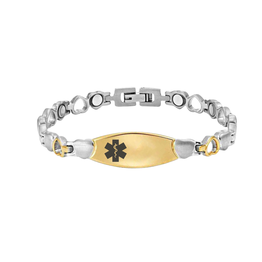 HeartSafe Luxe Medical ID Bracelet