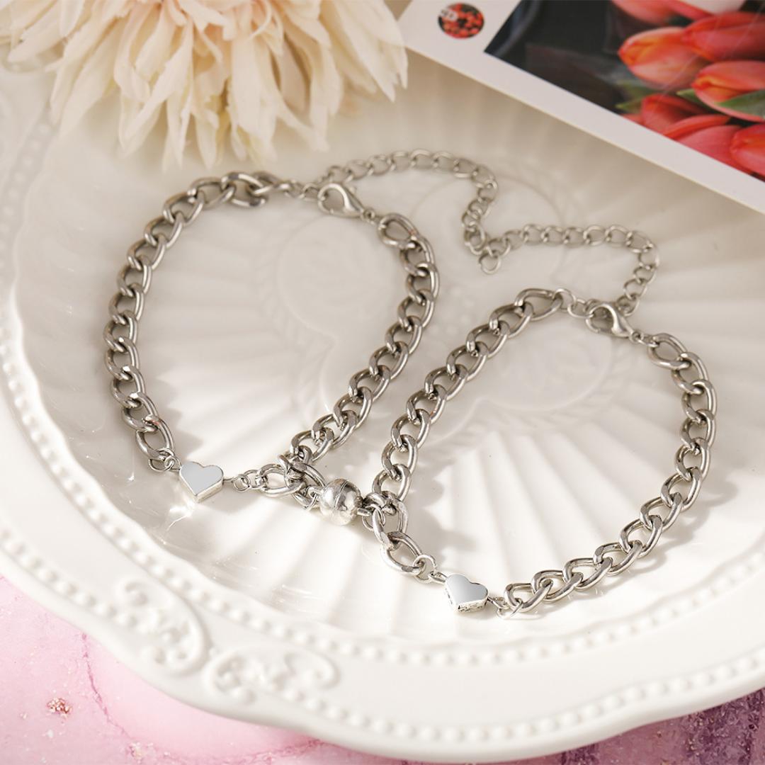 HeartSync Couples Bracelet Set-Couple Bracelet-Auswara