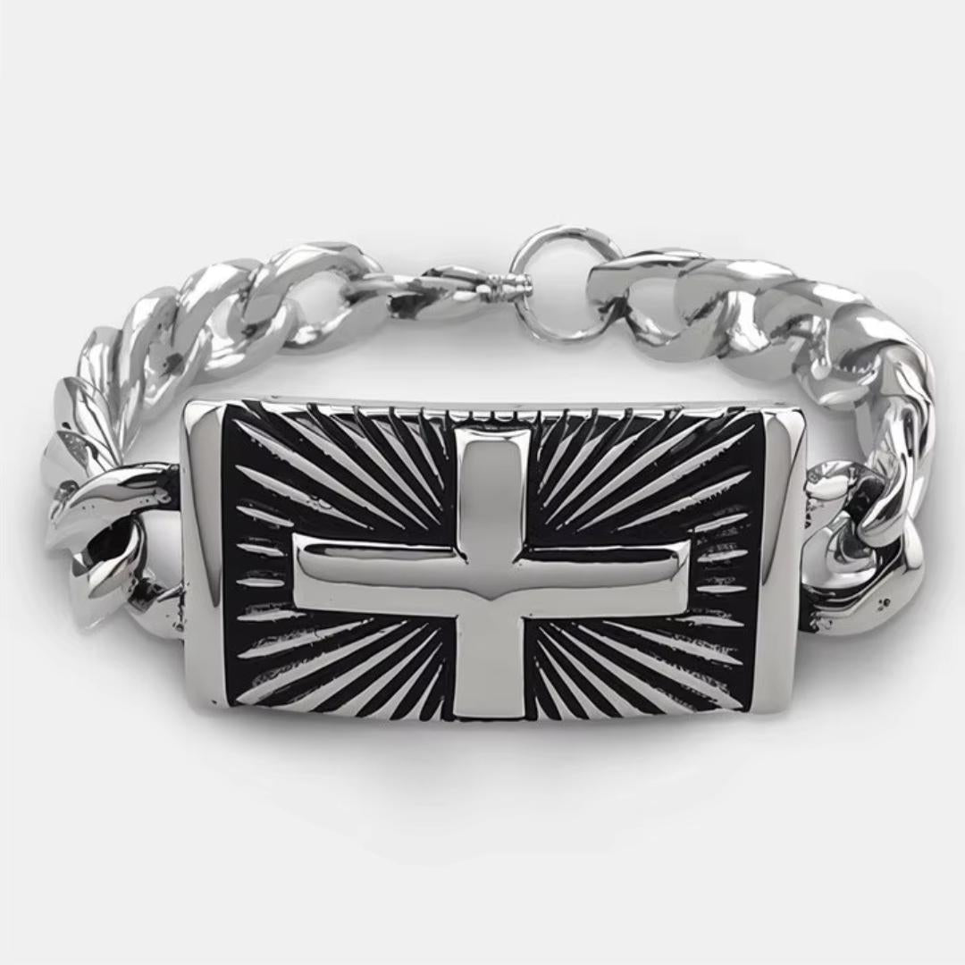 Heritage Cross Chain Bracelet Series-Cross Bracelet-Auswara