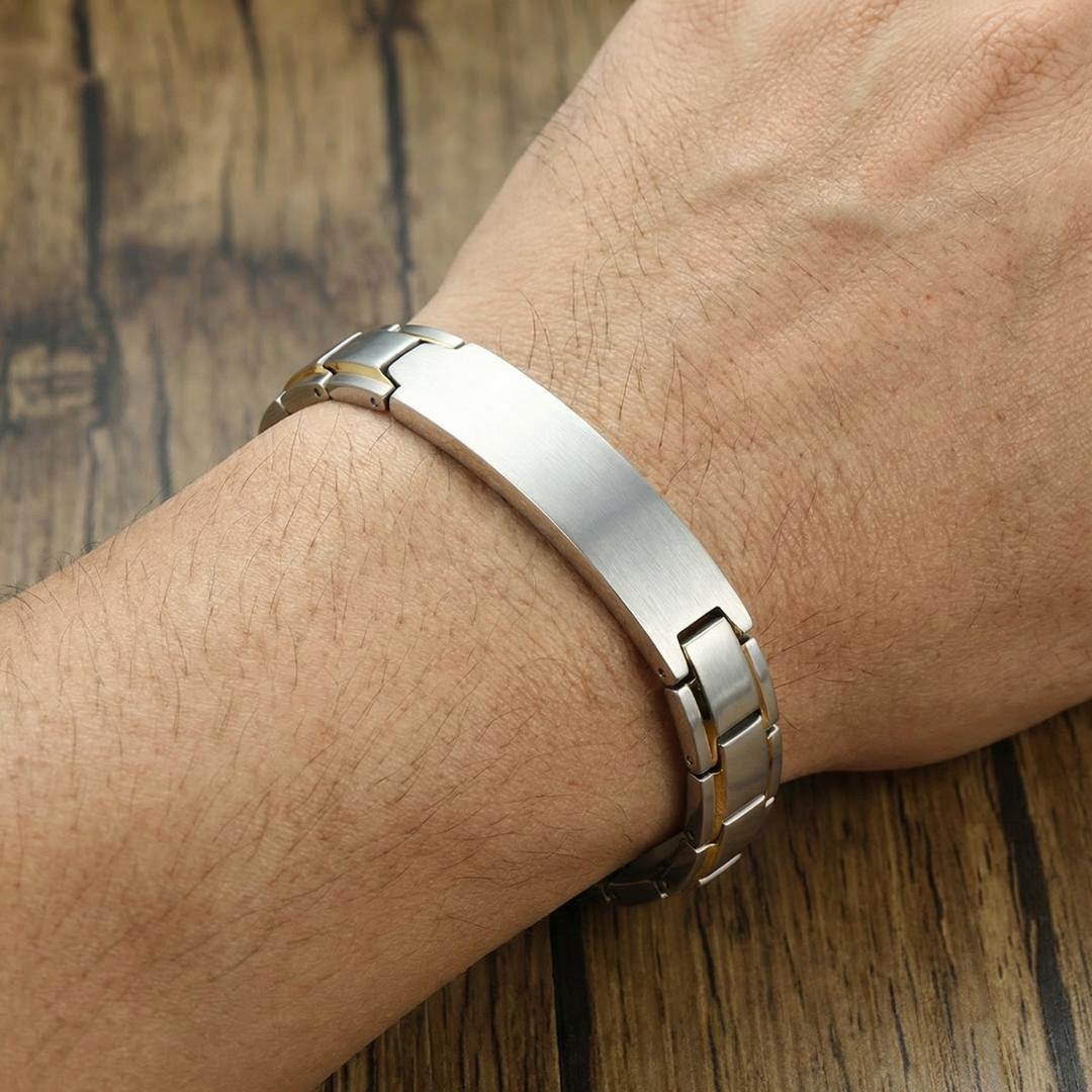 Heritage Stripe Personalised Bracelet-Personalised Bracelet-Auswara