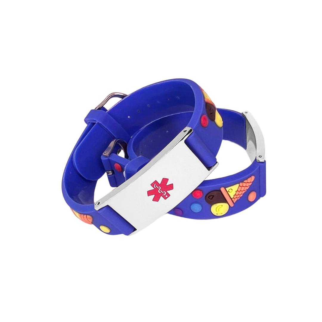 Ice Cream Kids Medical Alert Bracelet-Kids Medical Alert Bracelet-Auswara