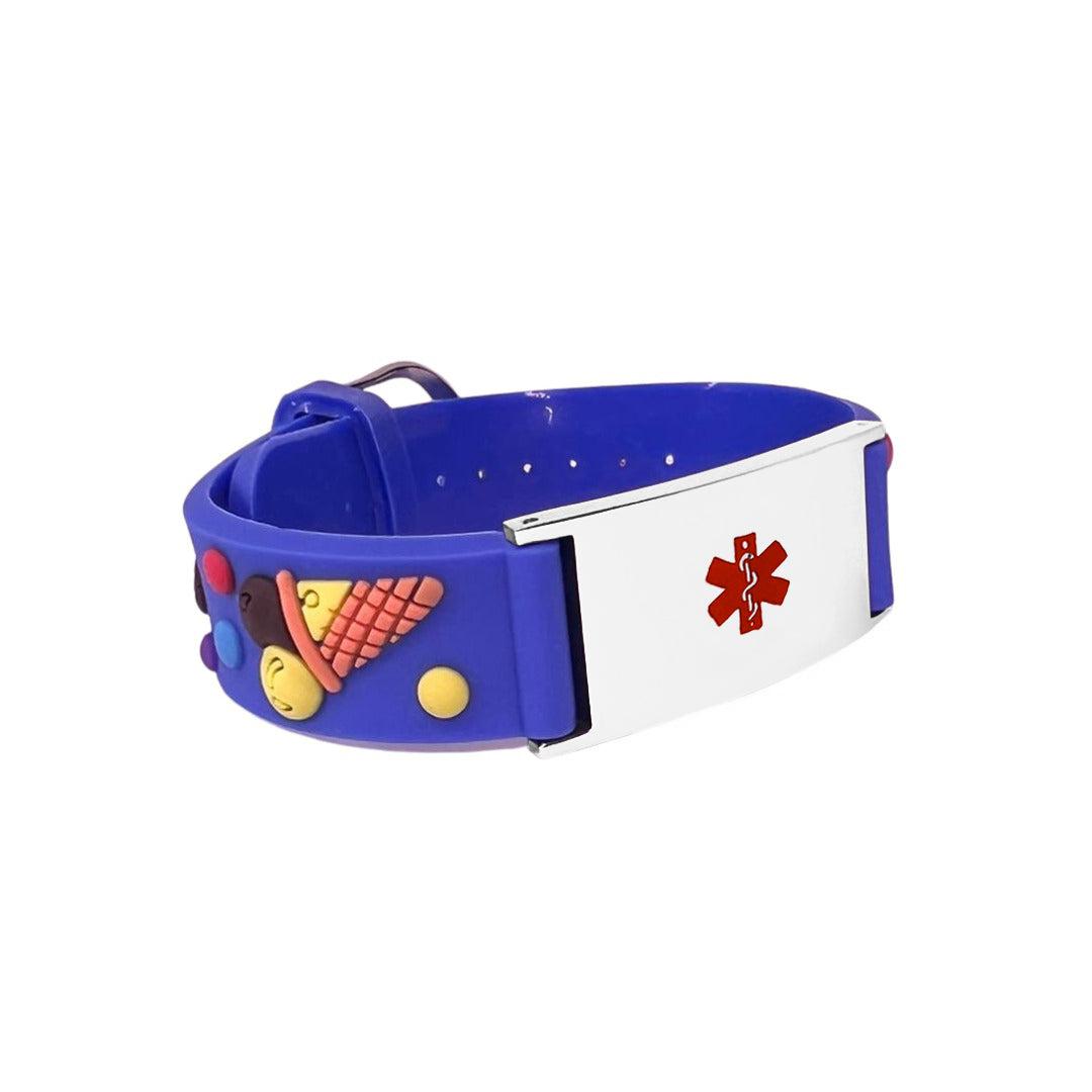 Ice Cream Kids Medical Alert Bracelet-Kids Medical Alert Bracelet-Auswara