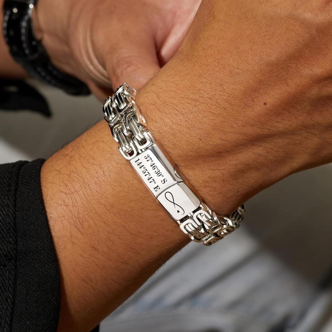 IronWeave Personalised Bracelet-Personalised Bracelet-Auswara