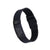 Kopo Black Adjustable Silicone Sports Medical ID Bracelet