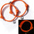 Magnetic Orange Rope Bracelets for Couples-Couple Bracelet-Auswara