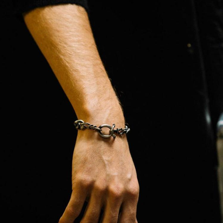 Men's Cross Faith Bracelet-Cross Bracelet-Auswara