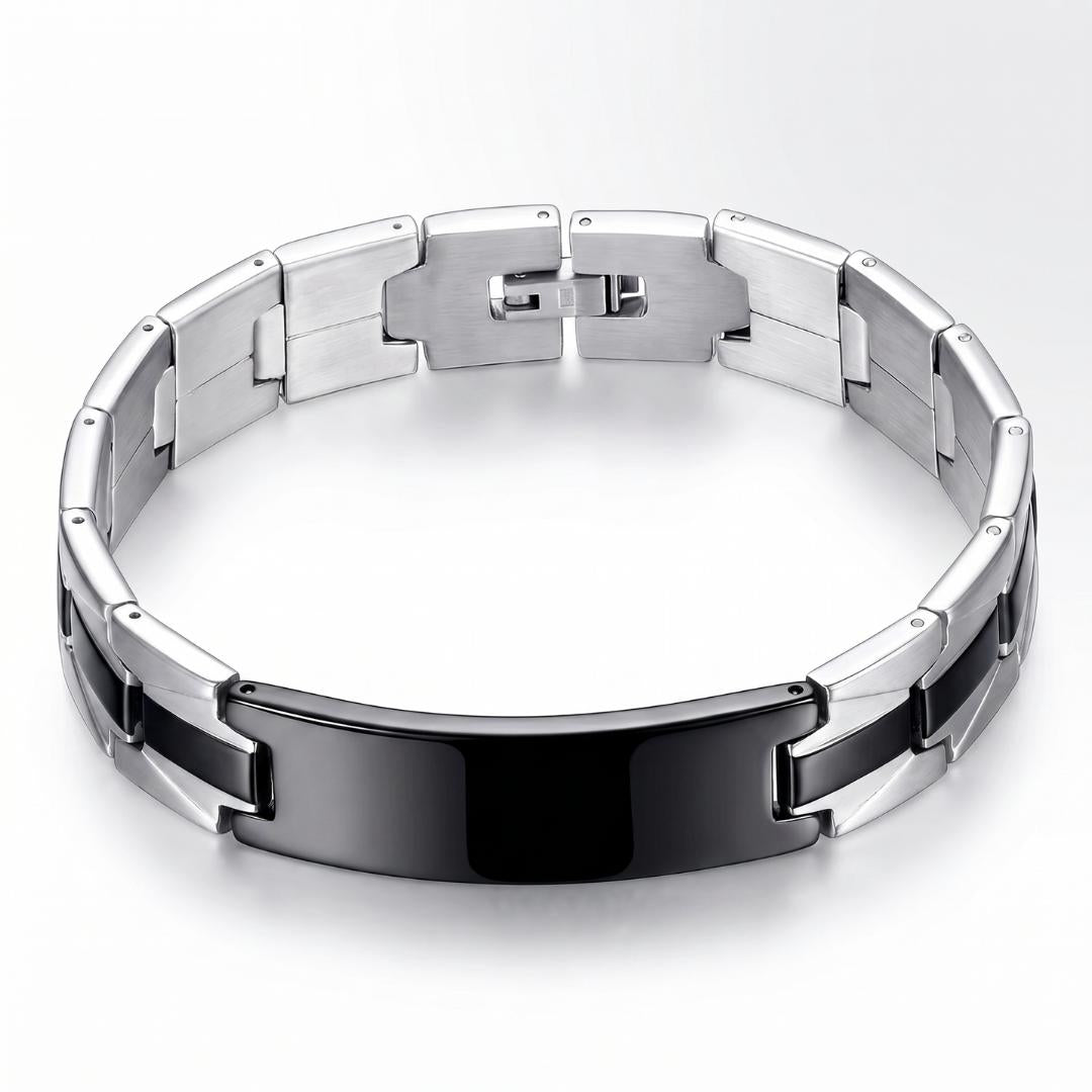 Meridian Personalised Men’s Bracelet-Personalised Bracelet-Auswara
