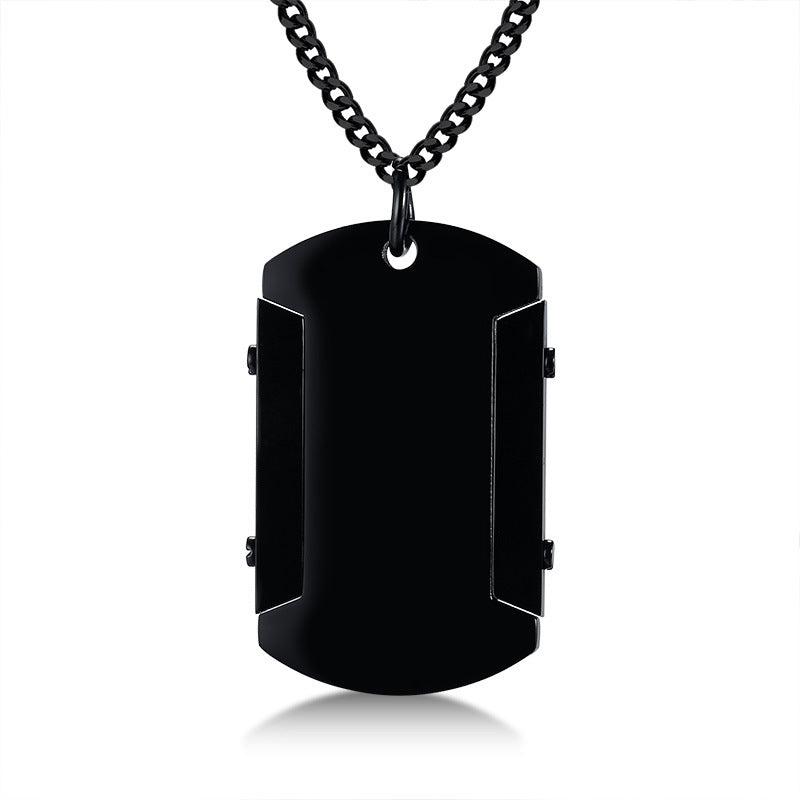 Personalised ID Dog Tag Necklace-Personalised Necklace-Auswara