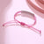 Personalised Pink ID Rope Braided Bracelet-Identification Bracelet-Auswara