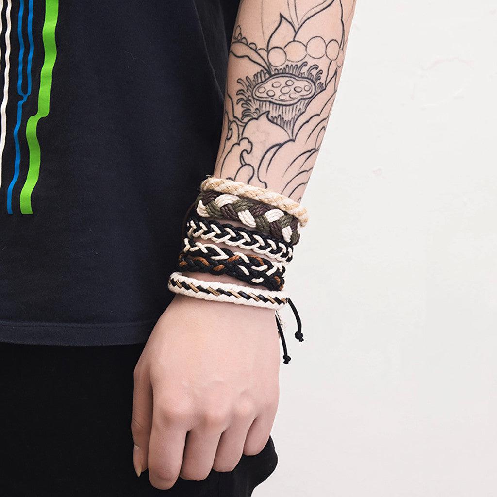 Punk Style Bracelets Set-Set Bracelet-Auswara