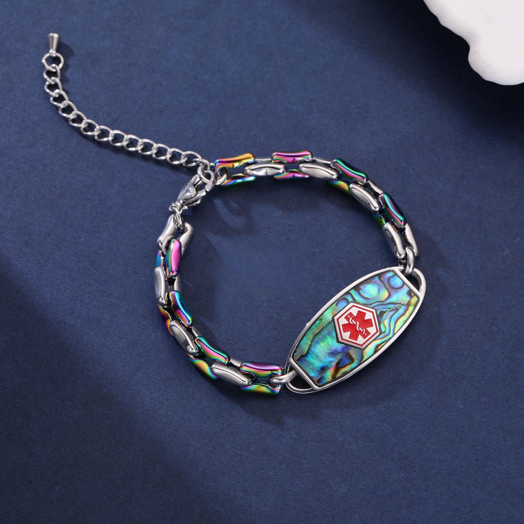 Radiant Tide Medical ID Bracelet-Medical ID Bracelet-Auswara