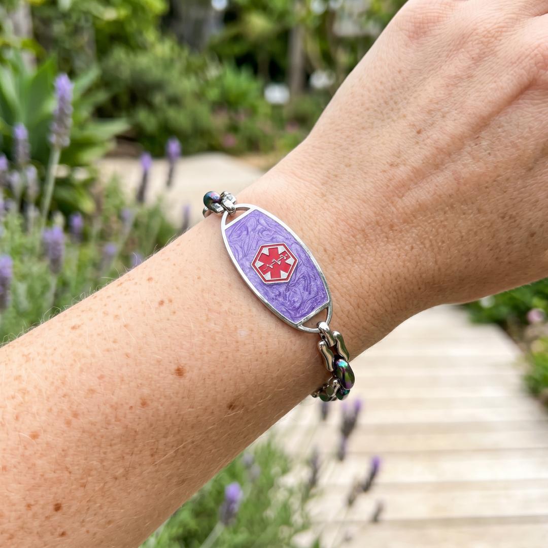 Radiant Tide Medical ID Bracelet-Medical ID Bracelet-Auswara