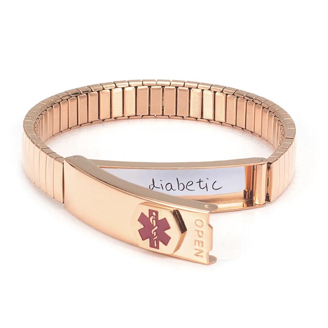 RoseVault Medical ID Bracelet-Medical ID Bracelet-Auswara