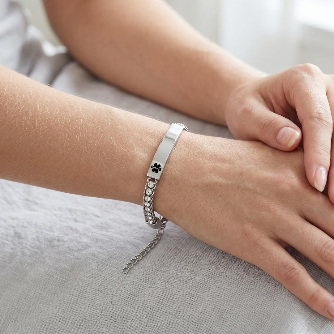 Seraphine Chain Women Medical Bracelet-Medical ID Bracelet-Auswara