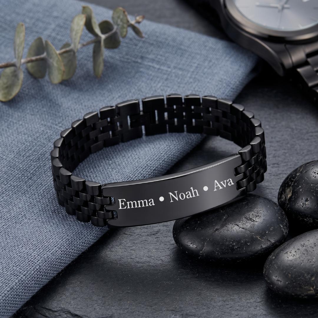 Summit Link Personalised Bracelet-Personalised Bracelet-Auswara
