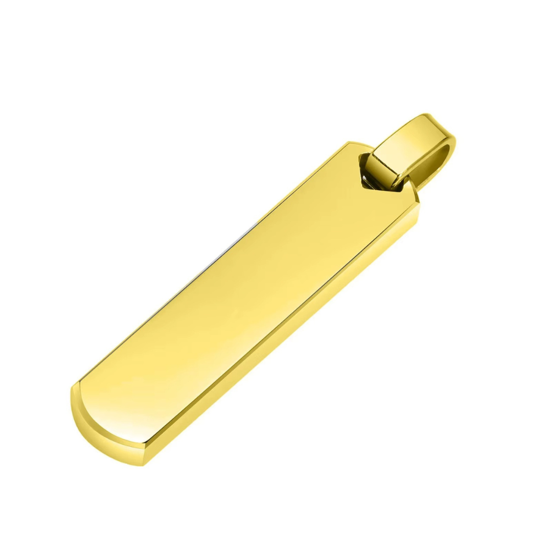 TagForge DualSide Custom Pendant Necklace