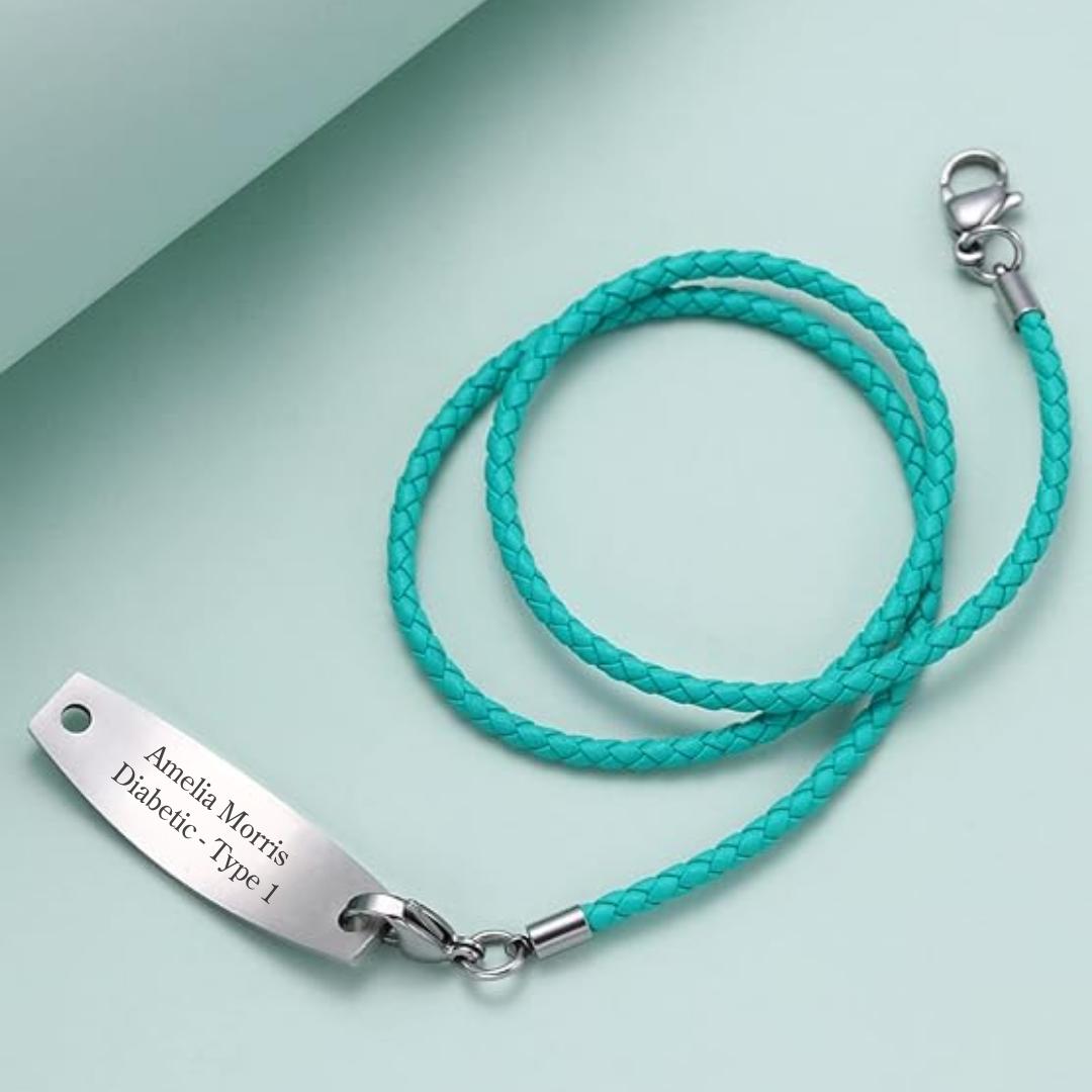 Triple Strand Medical Alert Bracelet-Medical ID Bracelet-Auswara