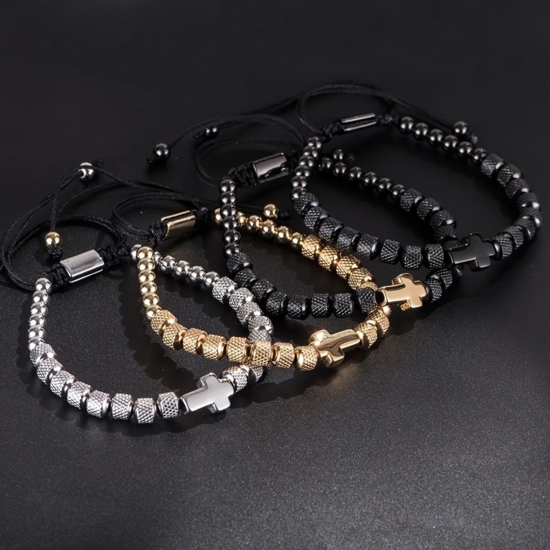 TrueNorth Cross Bracelet-Cross Bracelet-Auswara