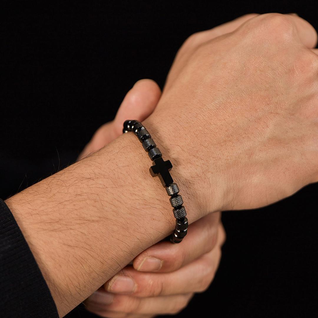 TrueNorth Cross Bracelet-Cross Bracelet-Auswara