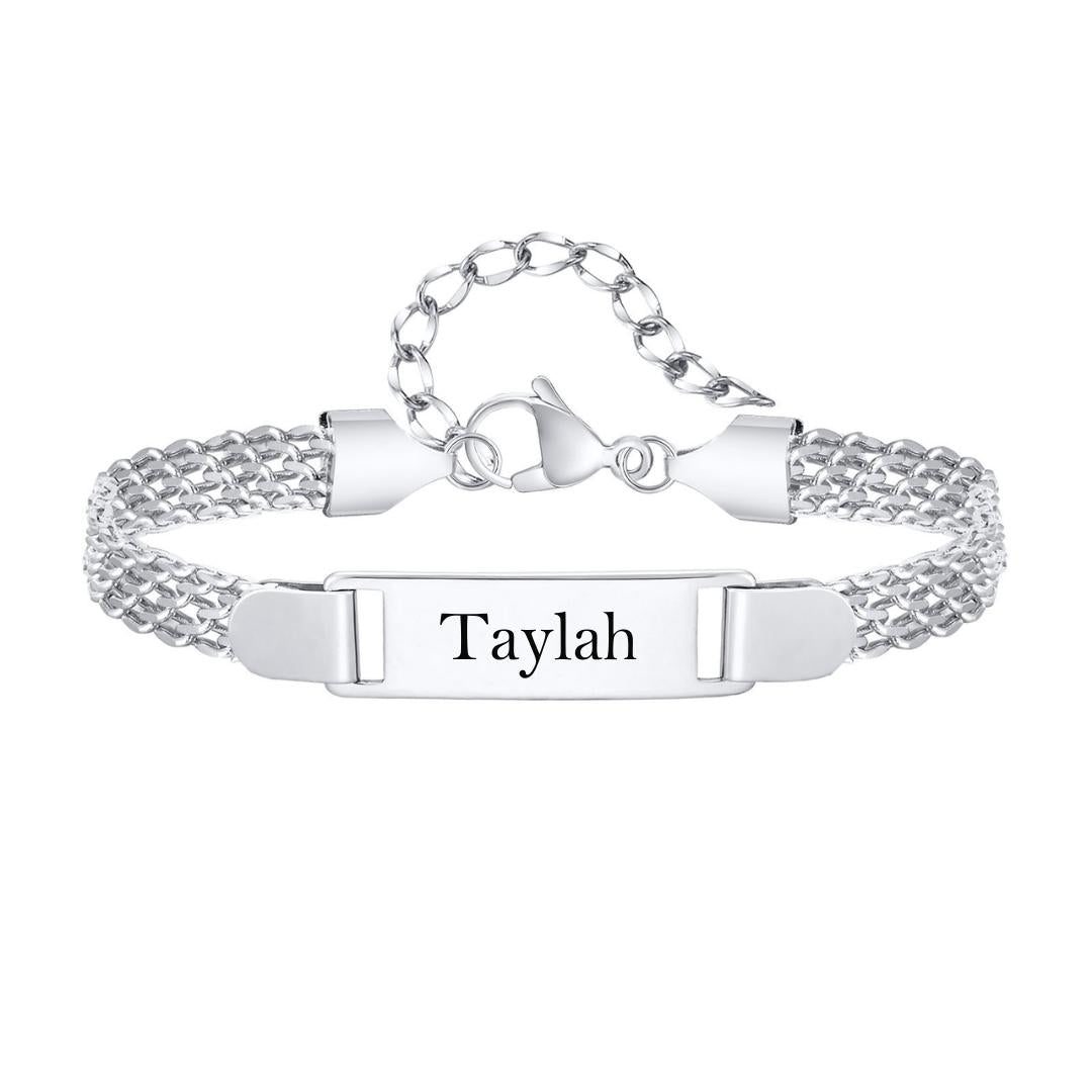 Twinkle Personalised Girls Name Bracelet-Kids Bracelet-Auswara