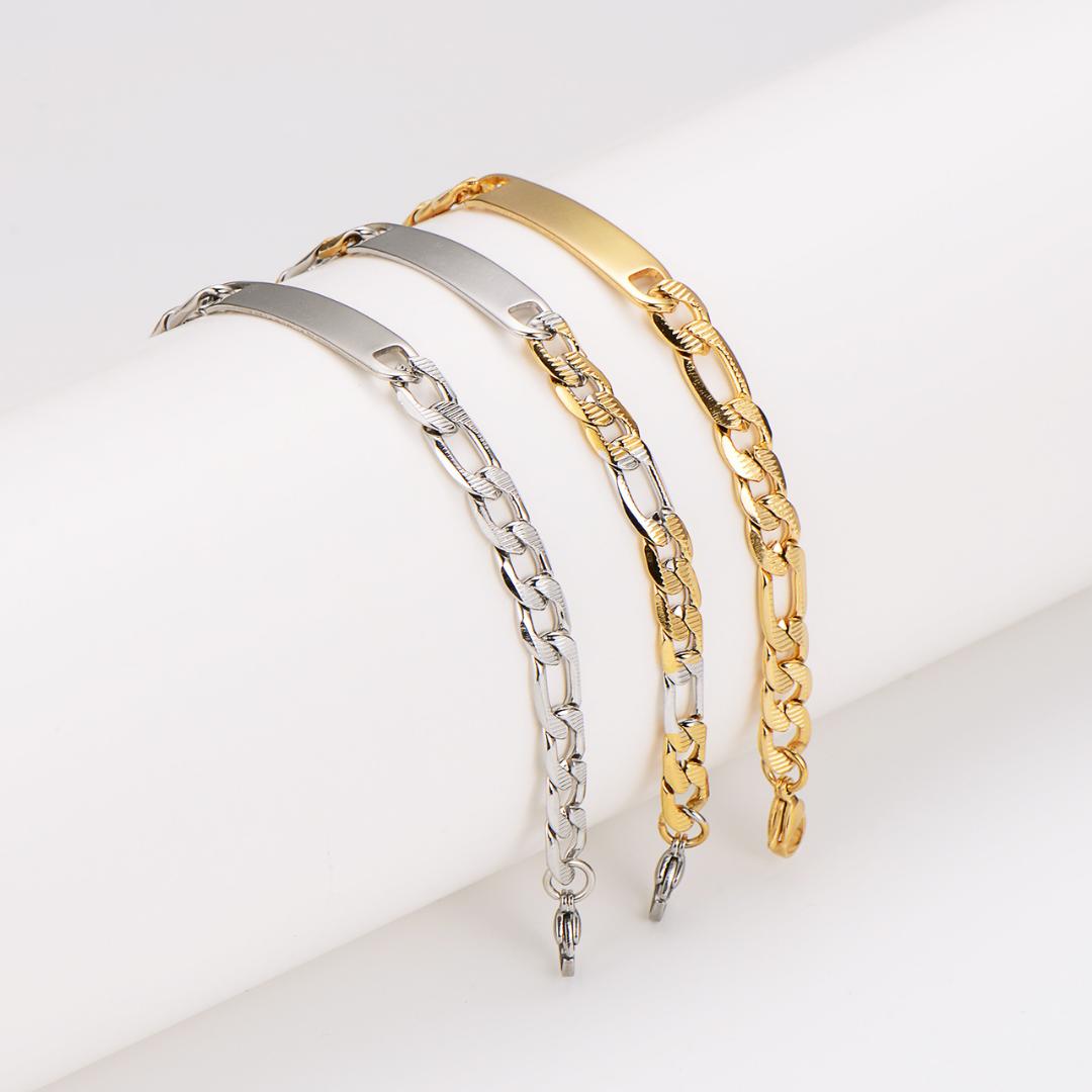 Valora Personalised Link Bracelet-Women Bracelets-Auswara