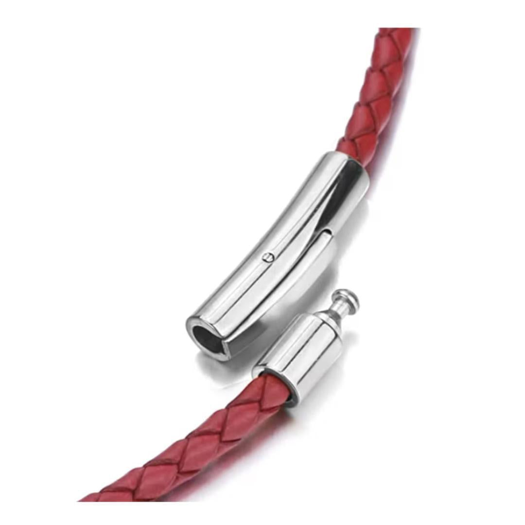 Velora Women Engraved Leather Bracelet-Personalised Bracelet-Auswara