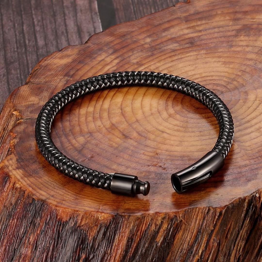 Vertex Weave Personalised Bracelet-Personalised Bracelet-Auswara