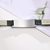 Black LifeStripe Leather with Silver Plate