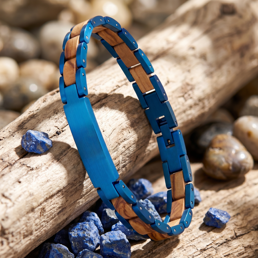 TimberForge Personalised Men’s Bracelet