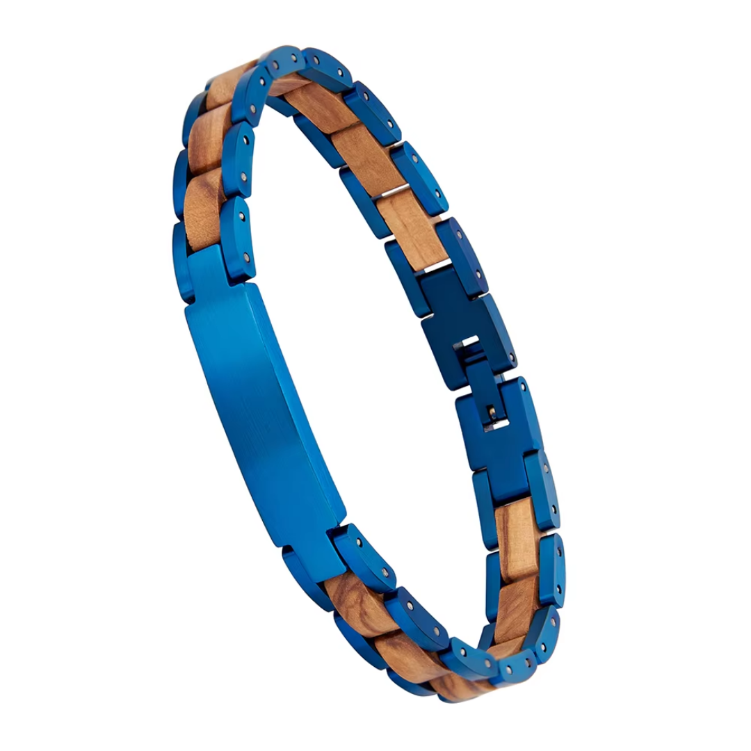 TimberForge Personalised Men’s Bracelet